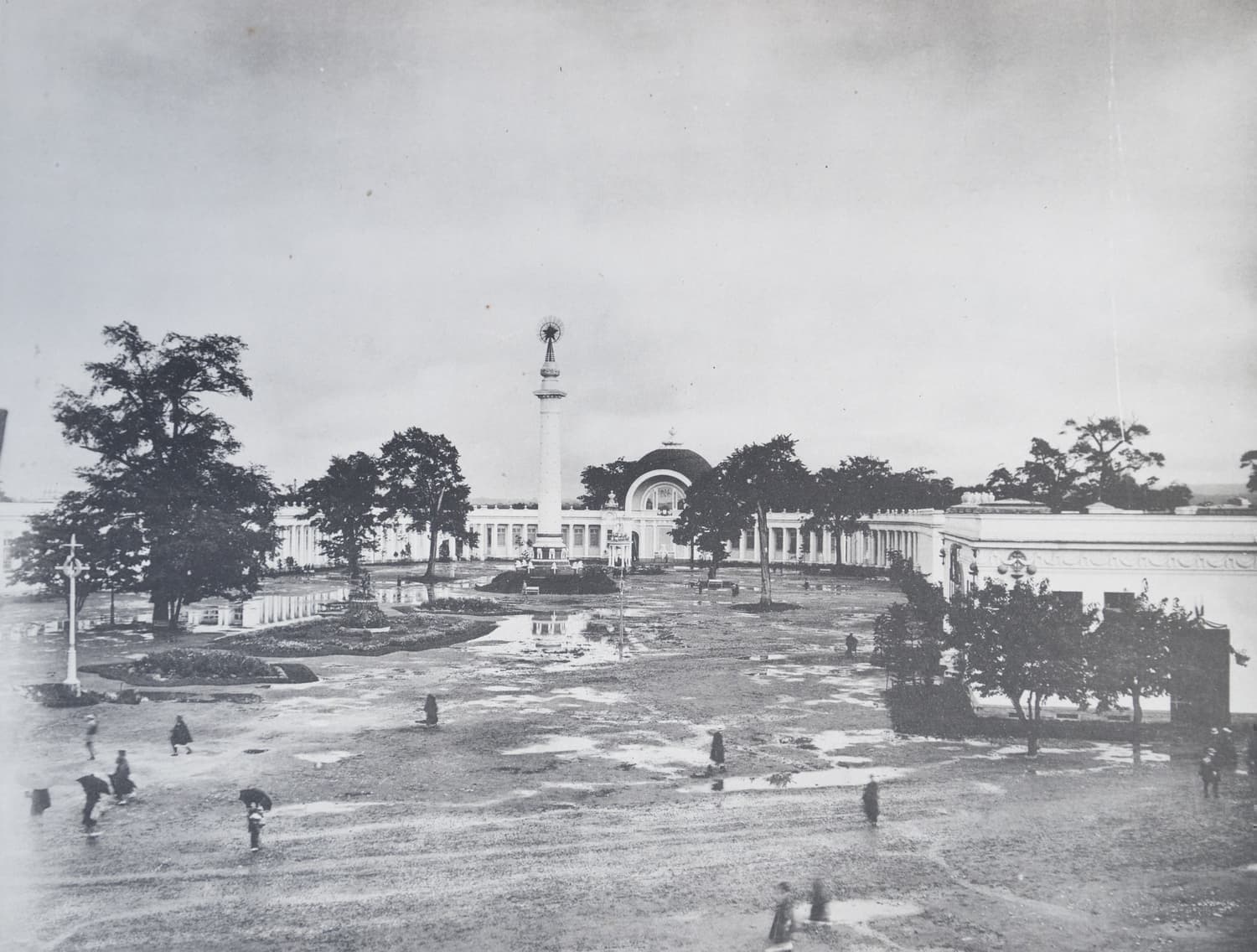 開道50年記念北海道博覧会第1会場全景