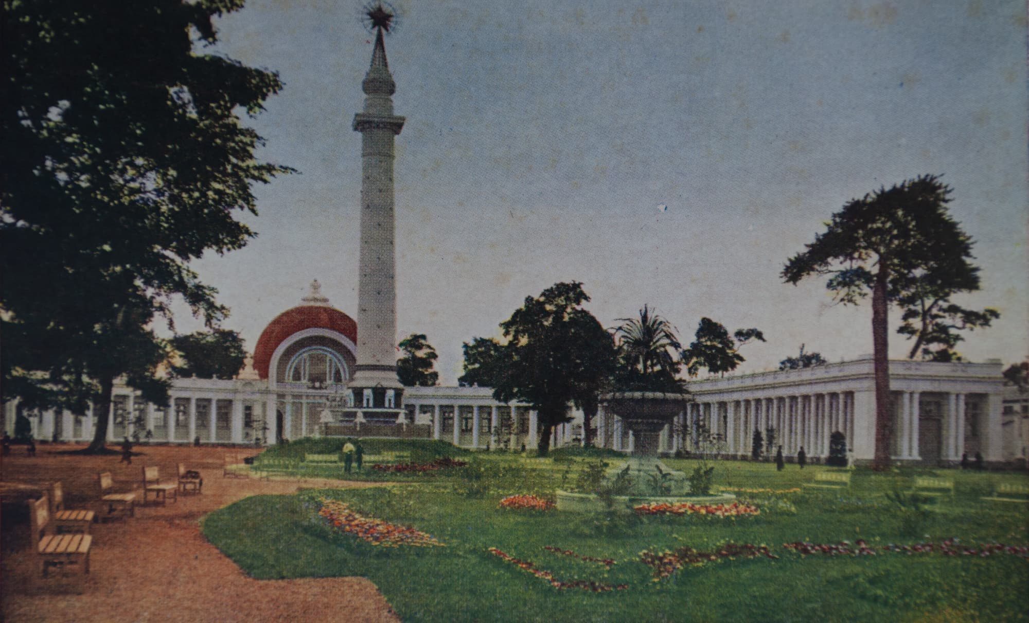 開道50年記念北海道博覧会第1会場全景