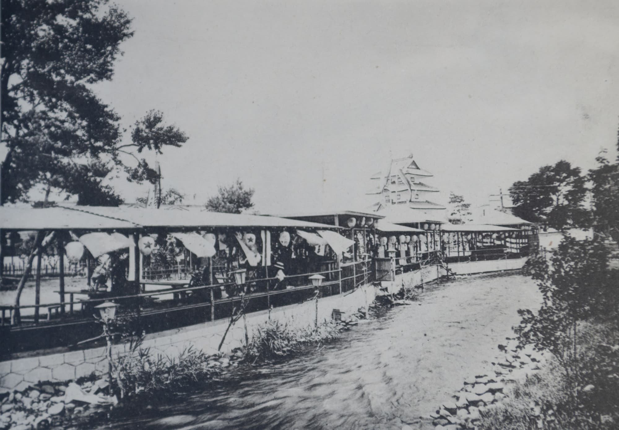 開道50年記念北海道博覧会第1会場「東海道五十三次」