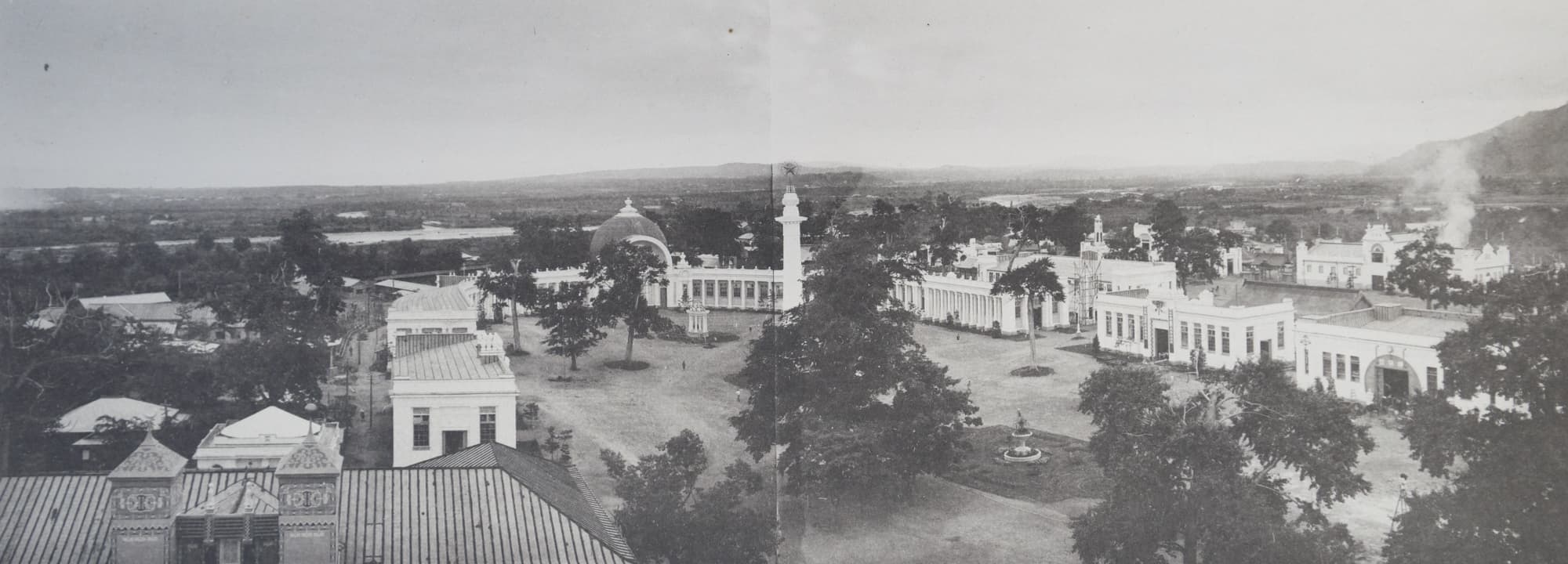 開道50年記念北海道博覧会第1会場全景